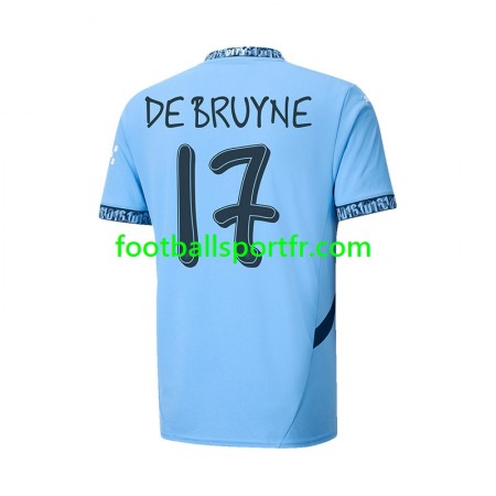 Tenue Manchester City UCL Font DE BRUYNE 17 Domicile 2024-2025 Maillot de Foot